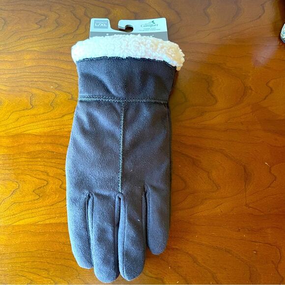 Isotoner Smart Dri Brown Gloves L/XL - Picture 2 of 5